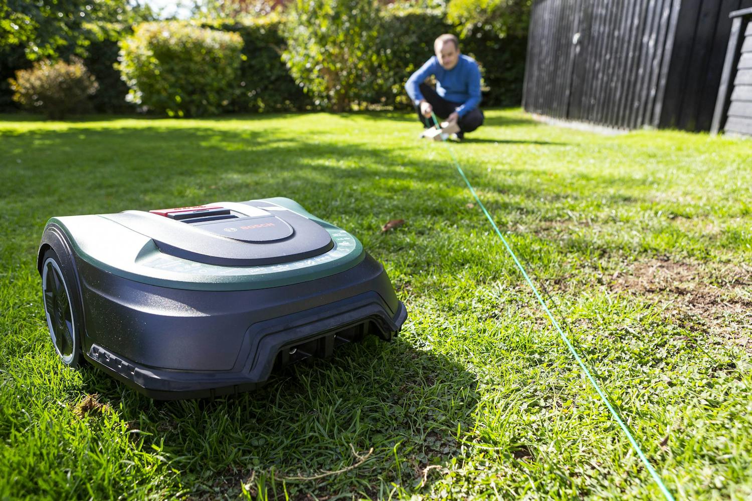 Oppsett av robotgressklipper Oppsett av robotgressklipper